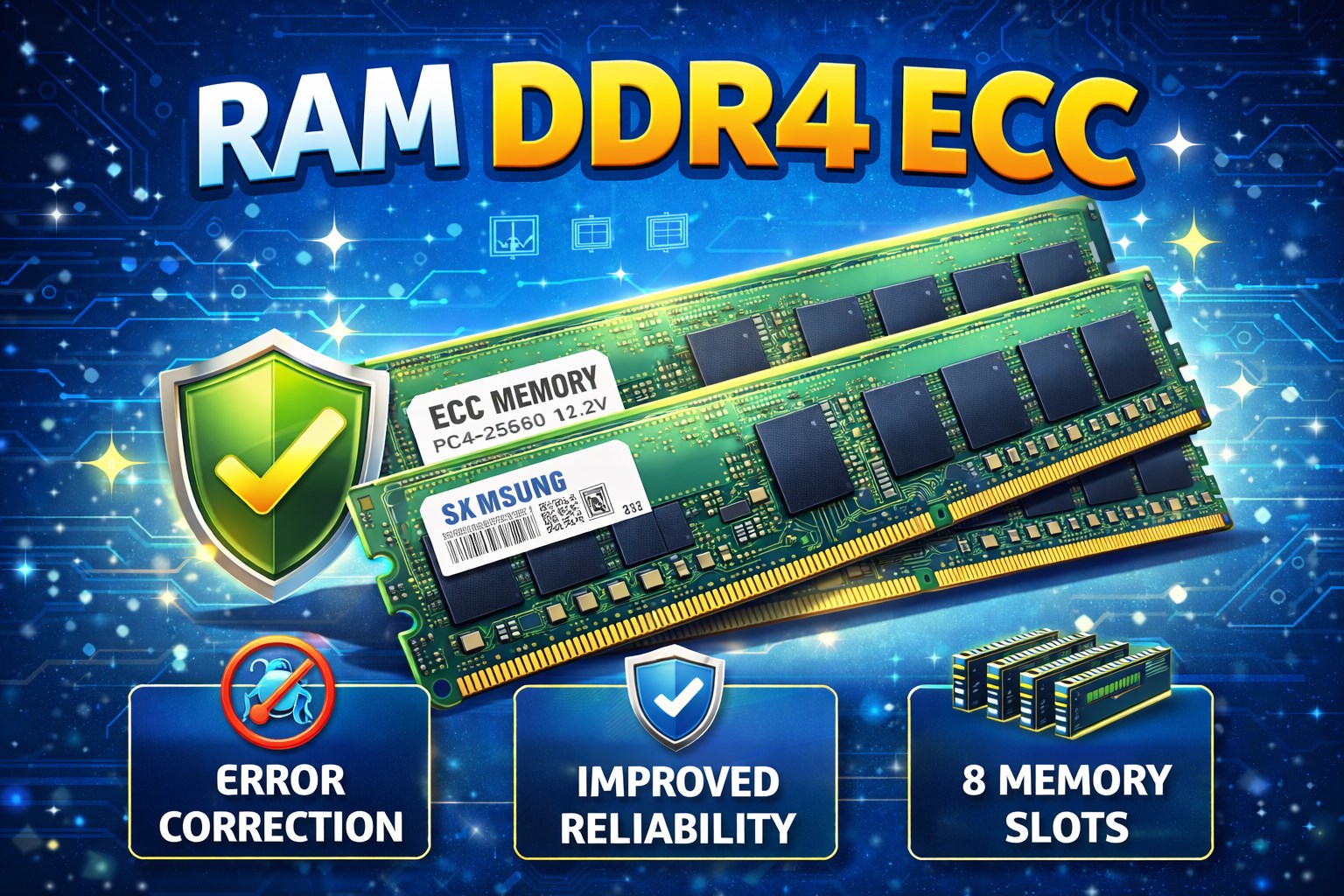 RAM DDR4 ECC là gì